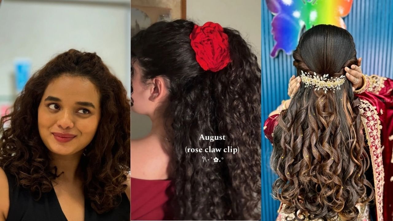 quick curly hairstyles