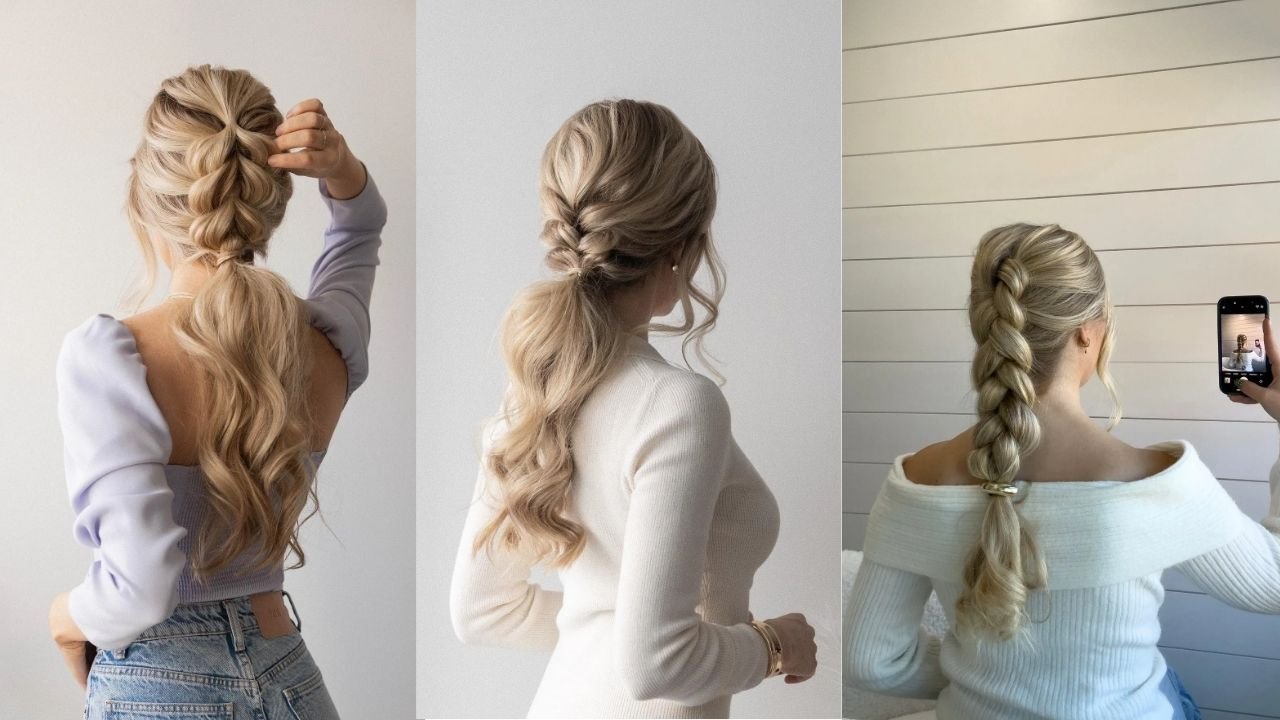 braided ponytail hairstyles
