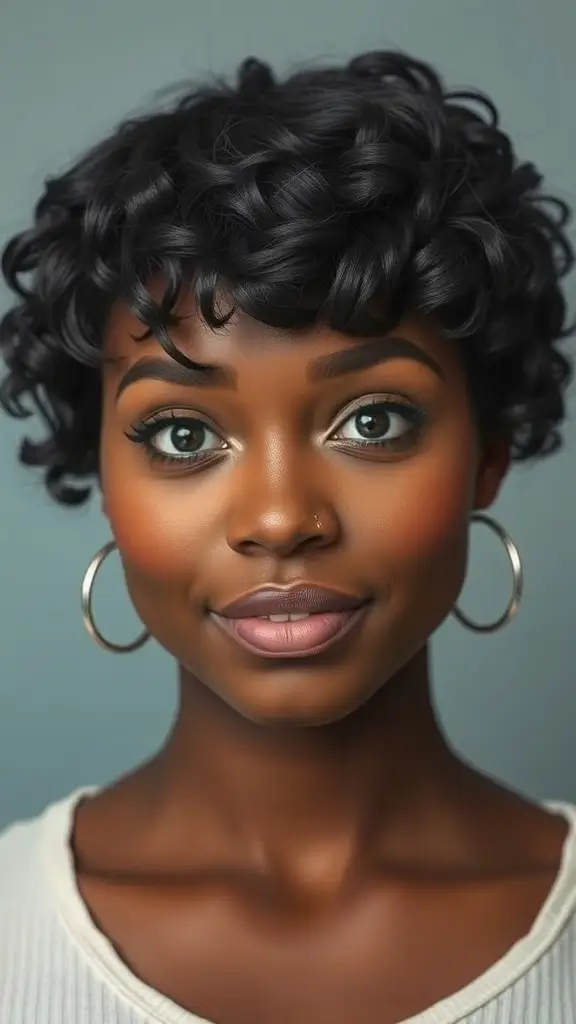 15 Stylish Short Curly Hairstyles for Black Women