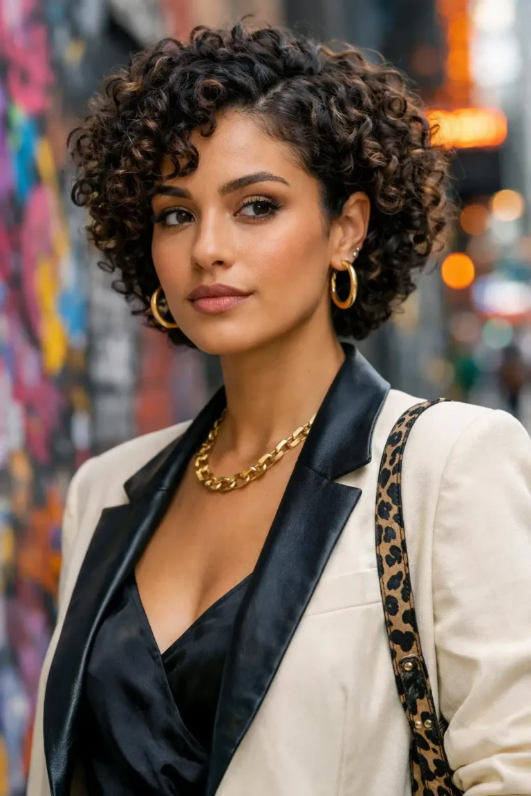 10 Stunning Short Curly Hairstyles to Try This Season